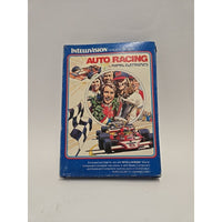 Auto Racing (Intellivision, 1980) Complete w/ Box, Manual, Inlays & Cartridge