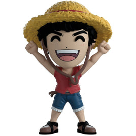 YouTooz One Piece Netflix Luffy vinyl figure #0 — front view