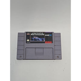 Nigel Mansell’s World Championship Racing (Super Nintendo)