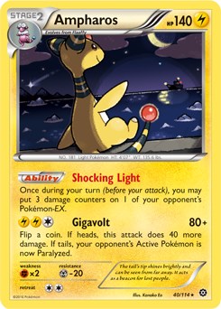 Ampharos - 40/114 (XY Steam Siege)