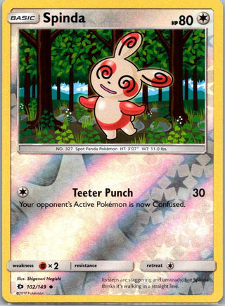 Spinda | Near Mint / English / Reverse Holofoil