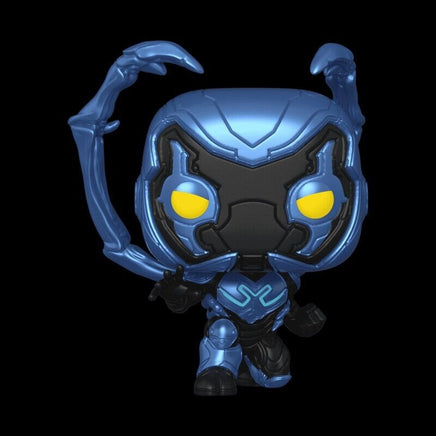 Crouching Blue Beetle