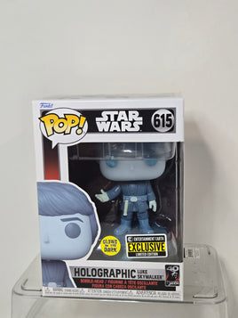 Holographic Luke Skywalker Funko Pop! Vinyl: Star Wars #615