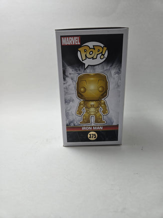 Funko Pop Iron Man #375 Marvel vinyl figure collectible in box.
