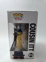 Funko Pop Cousin Itt 814 Addams Family vinyl collectible figure for pop culture collectors.