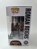 Funko Pop Roman Reigns #131 WWE vinyl figure collectible in box.