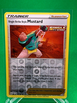 Single Strike Style Mustard