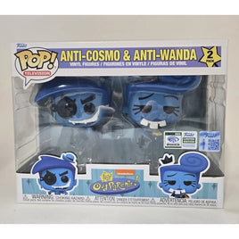 Fairy Odd Parents Anti Cosmo Wanda Wondercon 2025 Official Sticker Funko Pop