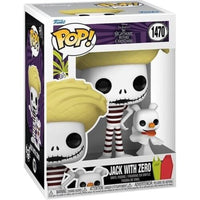 The Nightmare Before Christmas Jack with Zero (Beach) Funko Pop! Vinyl