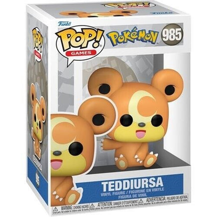 Teddiursa pokemon funko pop