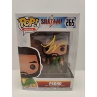 Pedro Funko Pop! Shazam! #265 with BAM! Pop Culture Certified Auto