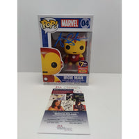 Iron Man 04 Funko Pop signed Adrian Pasdar Marvel 150 Pieces