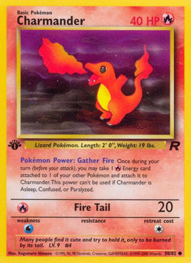 Team Rocket Common, #50/82 Charmander