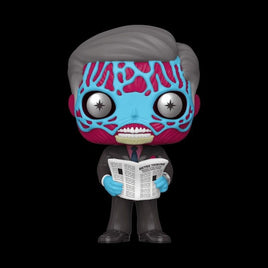 Alien holding a newspaper Funko POP! Movie They Live