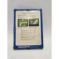 Auto Racing (Intellivision, 1980) Complete w/ Box, Manual, Inlays & Cartridge