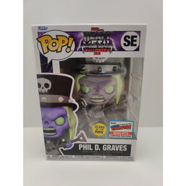 Funko Pop! Phil D. Graves SE NYCC Exclusive 2023 Glow GITD 1000 Pcs. w Protector