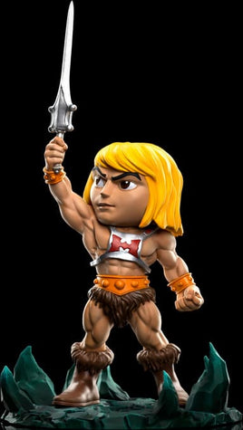 Masters of the Universe He-Man collectible vinyl — side angle
