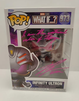 Ross Marquand Signed Ultron Funko Pop #973 – Marvel “What If…?” Infinity Ultron, Authenticated