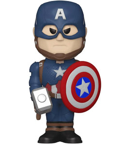 Funko Vinyl SODA: Captain America (20,000 pcs) – Entertainment Earth Exclusive