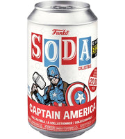 Funko Vinyl SODA: Captain America (20,000 pcs) – Entertainment Earth Exclusive